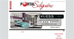 Desktop Screenshot of portalsalgueiro.com.br